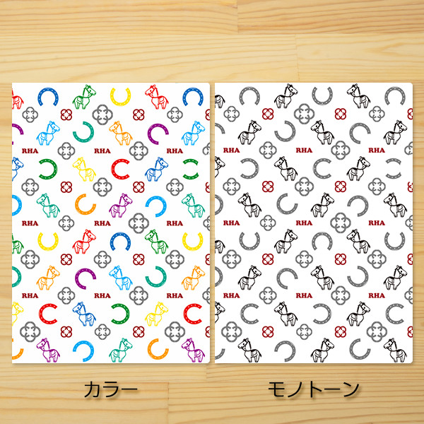 【引退馬協会 公式グッズ】グラちゃんパターンのA5クリアファイルとチケットホルダーが登場！